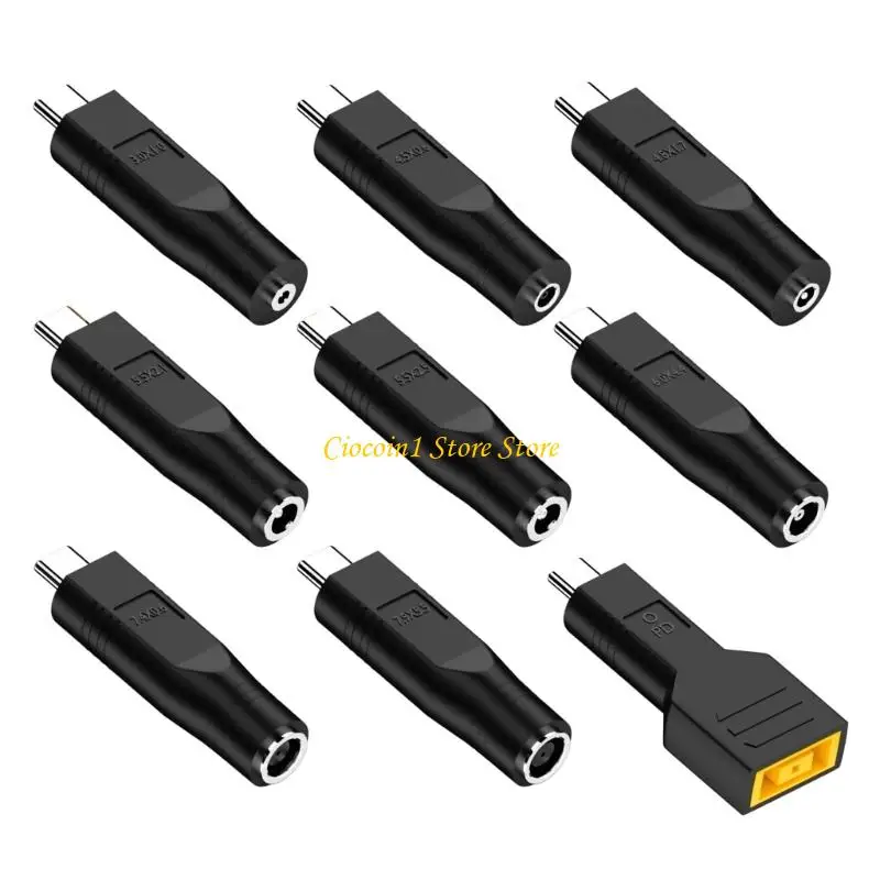 A3PC High Efficiency USB C to Direct Current Adapter, 100W Fast Charging Solution for Notebook and Phones Technology Gadgets