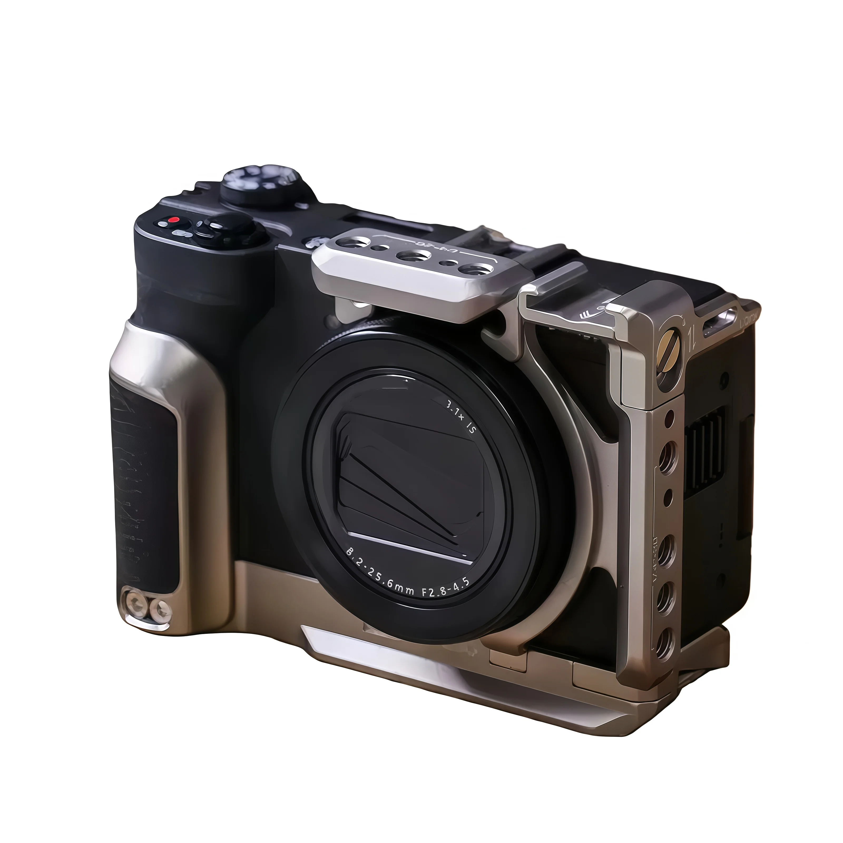 Camera cage quick release stabilizer for Canon V1 VLOG expansion Aluminum protective frame