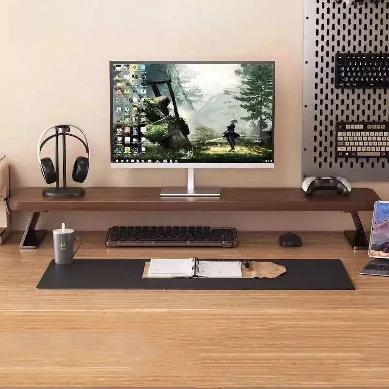 Monitor Height Increase Stand Laptop Increased Shelf Office Desktop Computer Storage Rack Home Decoration Organizer Shelves