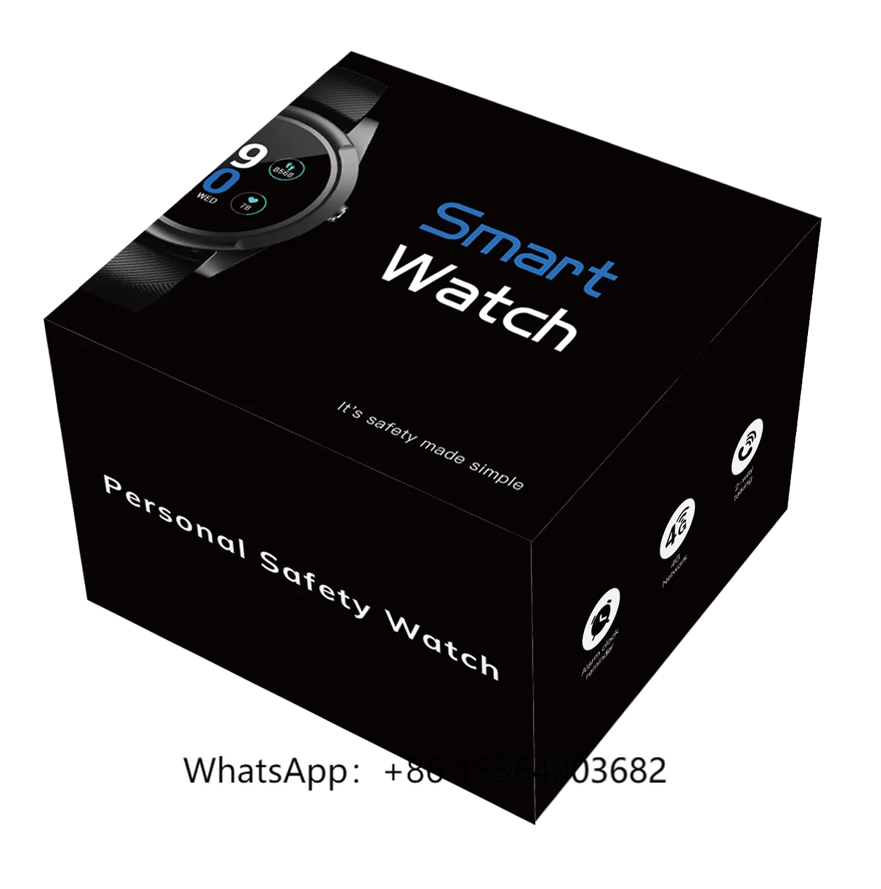 

TJXL-4G Android Waterproof Telehealth Care Heart Rate Monitor Phone Call Elderly Senior SOS GPS Tracker Smart Watch