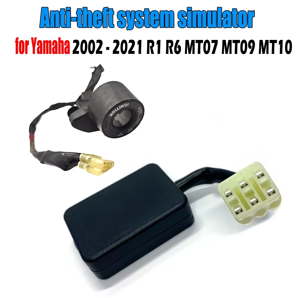 

For Yamaha Immobiliser Emulator 2002 - 2021 R1 R6 MT07 MT09 MT10 TMAX XMAX Anti-theft System Simulator