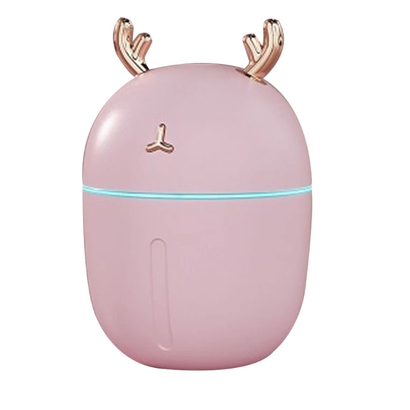 300 Cho Máy Phun Sương Máy Tạo Độ Ẩm Mini Linh Dương Yên Tĩnh Đèn LED USB Khuếch Tán Không Khí Mak Dropship