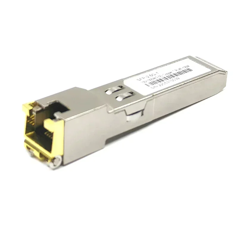 Модуль 2,5G Sfp + к RJ45 Koper, модуль 2,5 ГБ Sfp RJ45, 100 м для Cisco Mikrotik Tp-Link D-Link