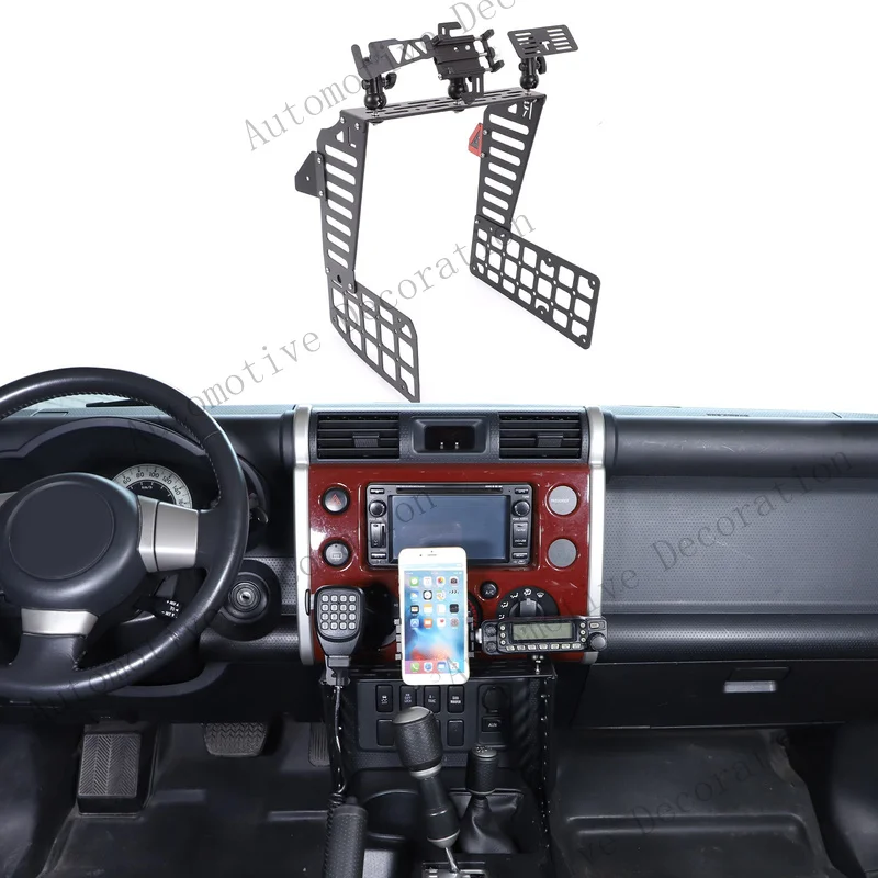 Z+ Center Console Molle Panels Digital Device Mount For Toyota FJ Cruiser 2007-2021