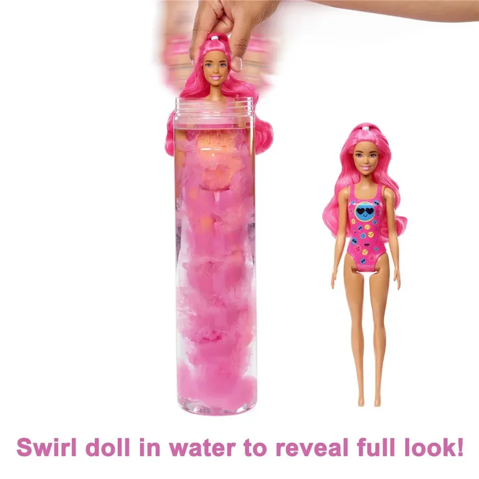 doll barbie que metes al agua y cambia de color