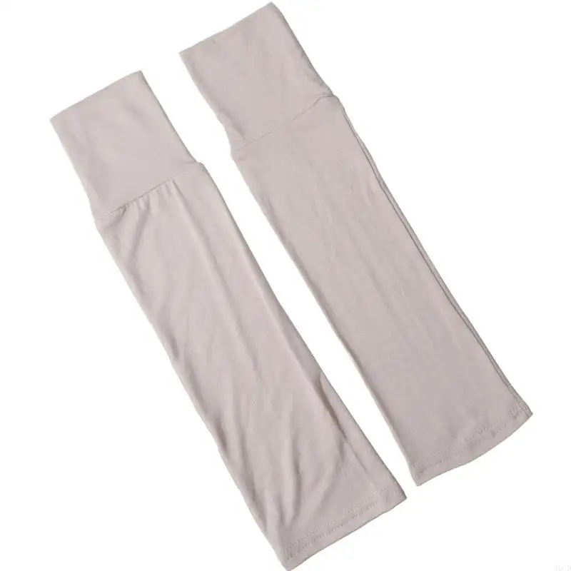 M6CD Mujeres brazo bloque mujeres transpirables Guantes sin dedo Cubiertas brazo bloques solar para andar en y