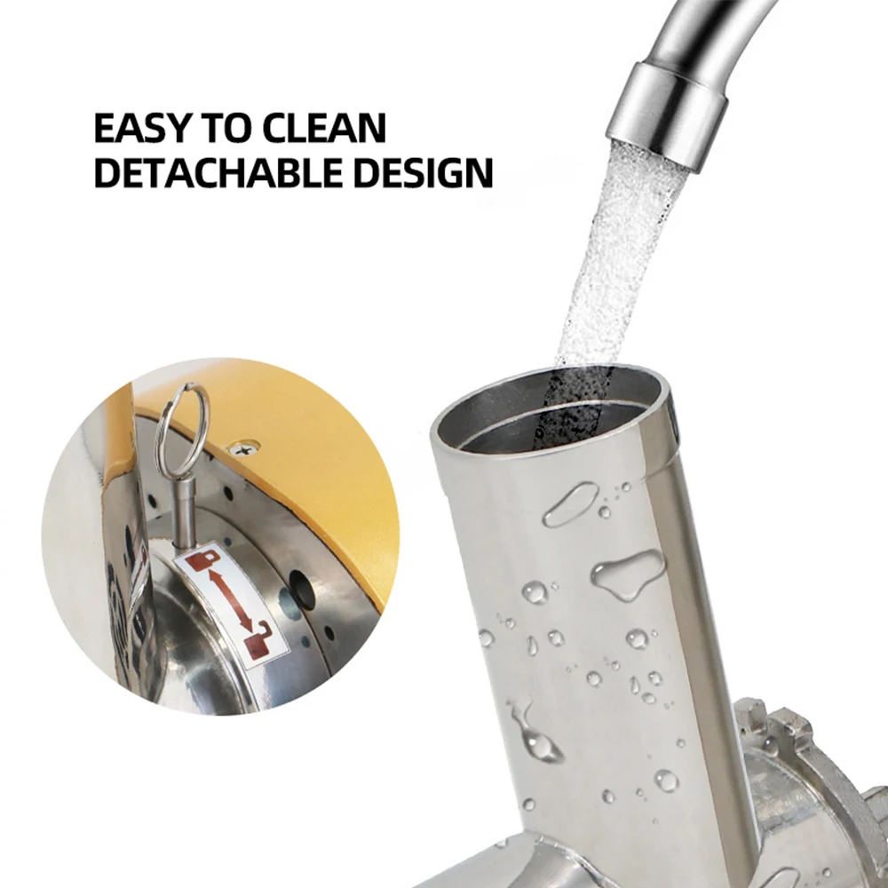 304 Stainless Steel Juicer Machine Household Automatic Large Diameter Juicer Residue Separation