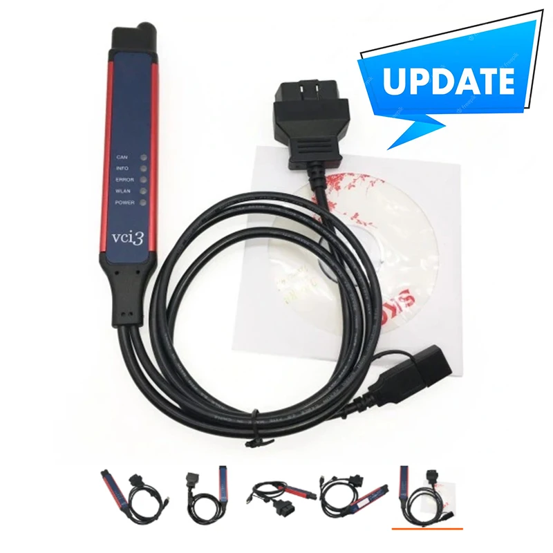 A+++ Full Chips VCI3 vci-3 With SDP3 Update for Scania Industry Marine Trucks Buses Engine Heavy Duty Diagnose Programmer Best T