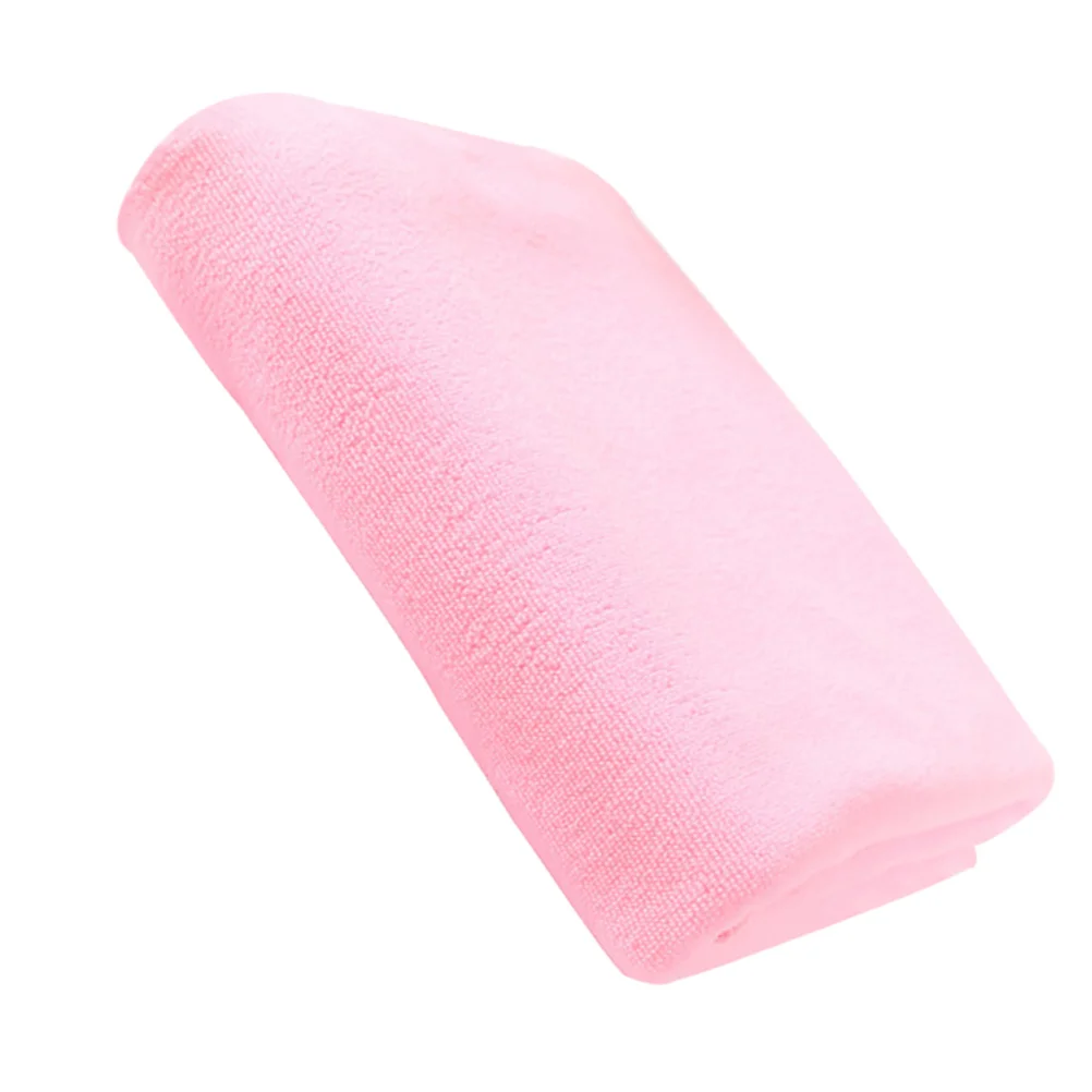 

70x140CM Microfiber Towels Large Quick Dry Bath Towel for Spa Beach Swimming Camping (Pink) Bathing towel