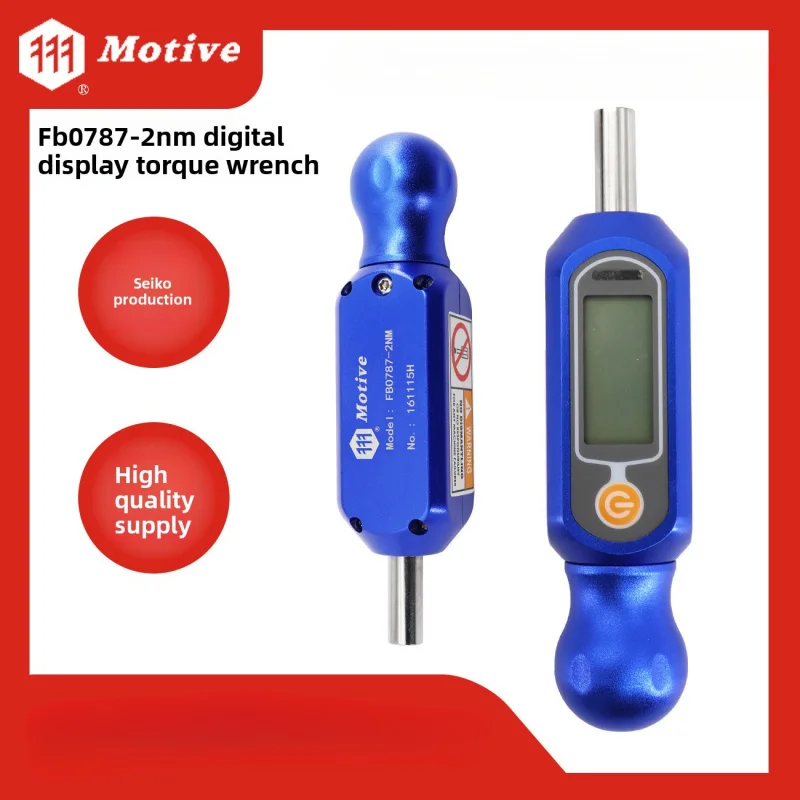 Llave dinamométrica digital YINUOMotive de Taiwán, destornillador de precisión para medir torque FBO787-2NM