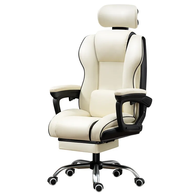 Office for A Long Time Not Tired Lift Swivel Chair Modern Simple Computer Chair Home Can Lie Leisure Boss Chair