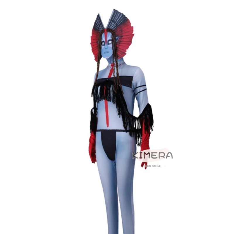 أزياء أفاتار فارانج التأثيرية بدلة نسائية Na'vii ملابس باندورا التأثيرية فيلم الرماد الناري 2025 ملابس كرنفال الهالوين #2