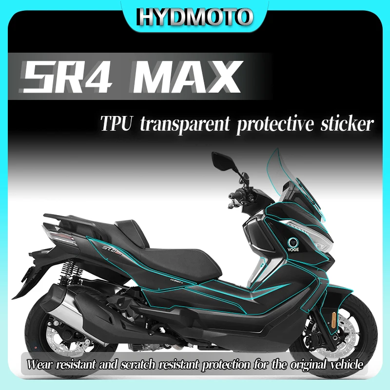 For voge sr4 max VOGE SR4MAX 2022 2023 sticker invisible car clothing transparent protective film sticker motorcycle accessories