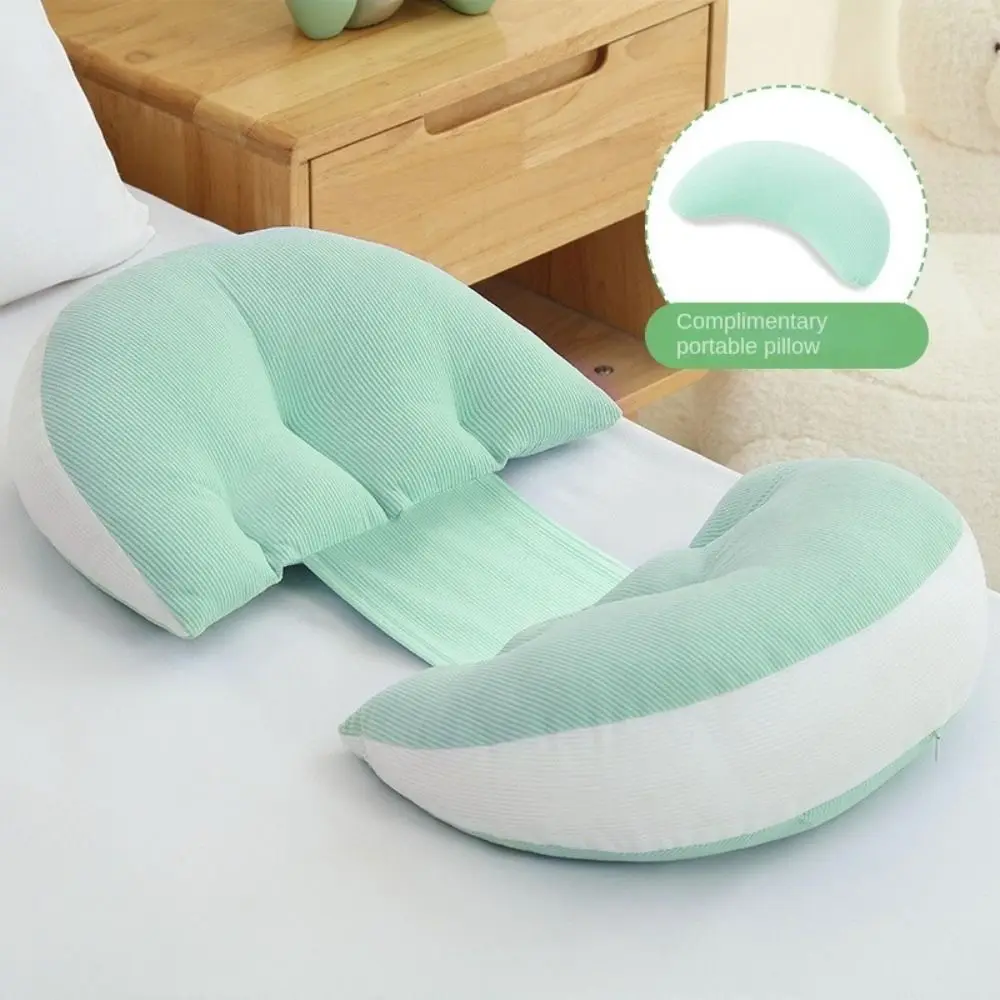Pregnant Women's Waist Pillow Soft U Shaped Maternity Pillow Abdominal Support Comfort Pregnancy Cushion Sleeping Pillow