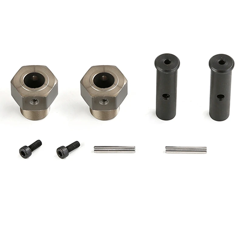 24Mm Front Hex Versterken Wielnaaf As Voor 1/5 HPI ROFUN BAHA ROVAN KM BAJA 5B 5T 5SC Rc Auto