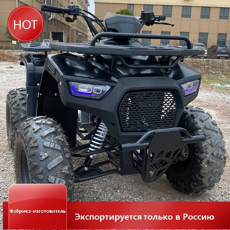 Export cross-border 125cc Chino ATV small and medium-sized all-terrain beach buggy beach bike adult four-wheeler