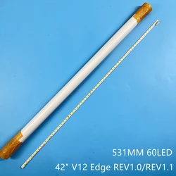TV's LED Array Bars For 42LS570S 42LS570T -ZA -ZB LED Backlight Strips Matrix LED Lamps Lens Bands 42