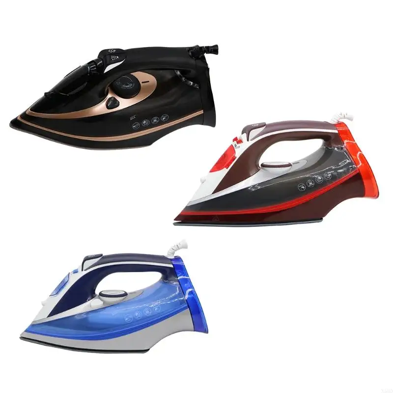 2600W Electric Steam Iron for Garment Generator Clothes Laundry Brush N58D