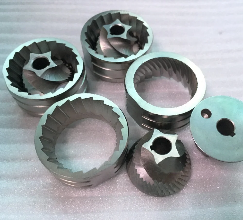 38mm High Grade Conical Grinding Burr Mill With Key Groove Print For Hand Crank Manual Coffee Grinder