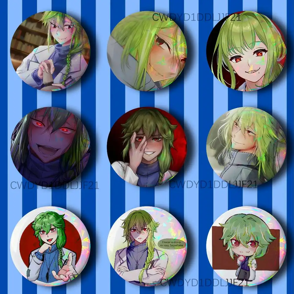 

W-Where Winter Crows Go Badge Handmade Button Brooch for Backpack Hat Shirt Accessories Gifts