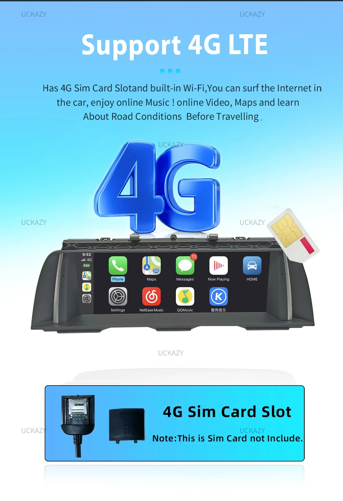 10,25 "Android 13 Auto GPS Bildschirm Auto Multimedia Player Für Serie 5 F10 F11 F18 Radio Android Navigation stereo Carplay