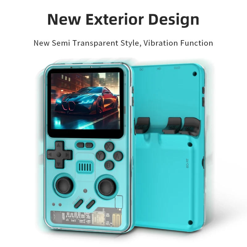 RGB20PRO Retro Pocket Handheld Gaming Console 3.2-inch IPS Screen Built-in WiFi 2.4G + Bluetooth Linux System Children's Gifts