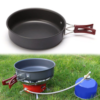 Outdoor Pan Pot Ultra-light Aluminum Alloy Picnic Cookware Set Camping Cookware Frying Pan Camping Hike Utensils