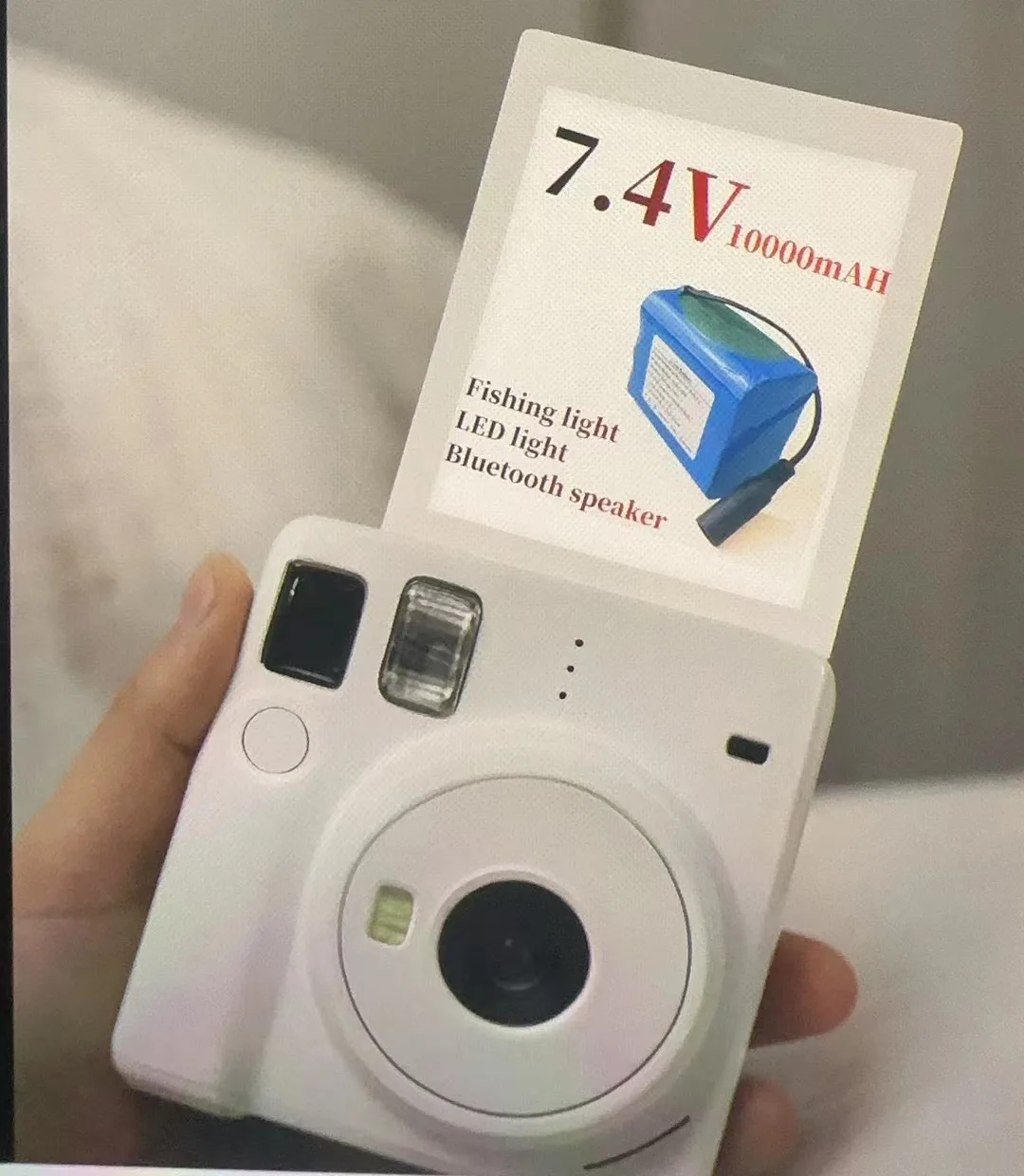 

18650 2S3P 7.4V 10.0AH 10000mAH Lithium battery pack, suitable for fishing LED lights and Bluetooth speakers