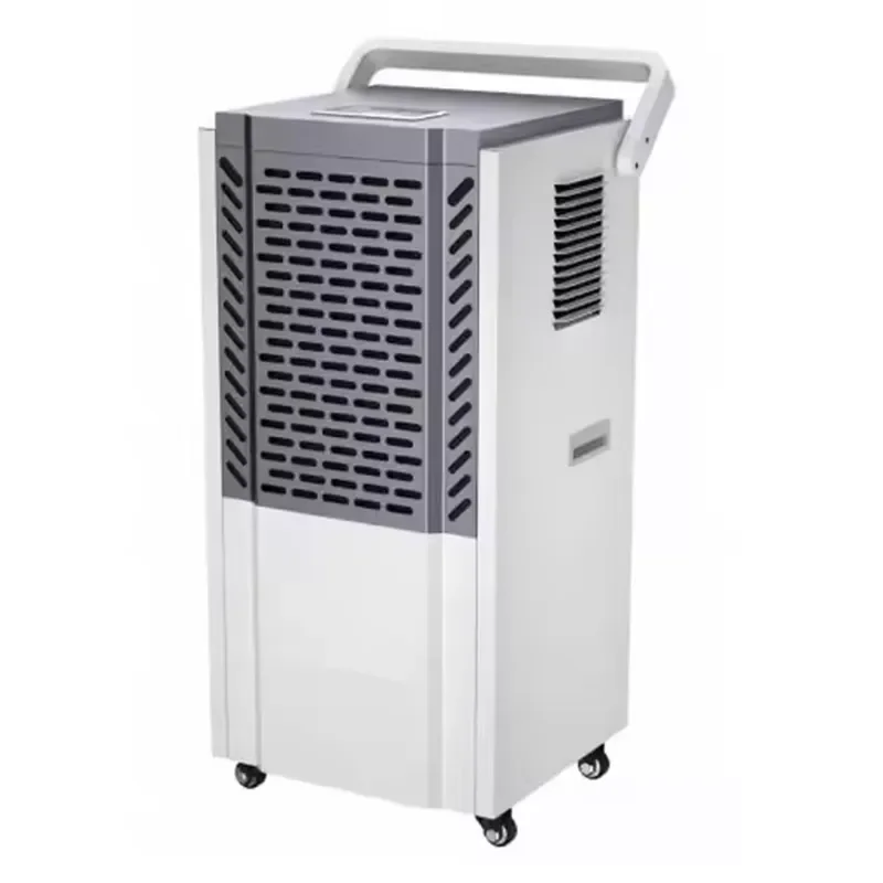 138L D Large Capacity Dehumidifier Low Noise Air Dryer for Basement Greenhouse Commercial Industrial Home Use Moisture