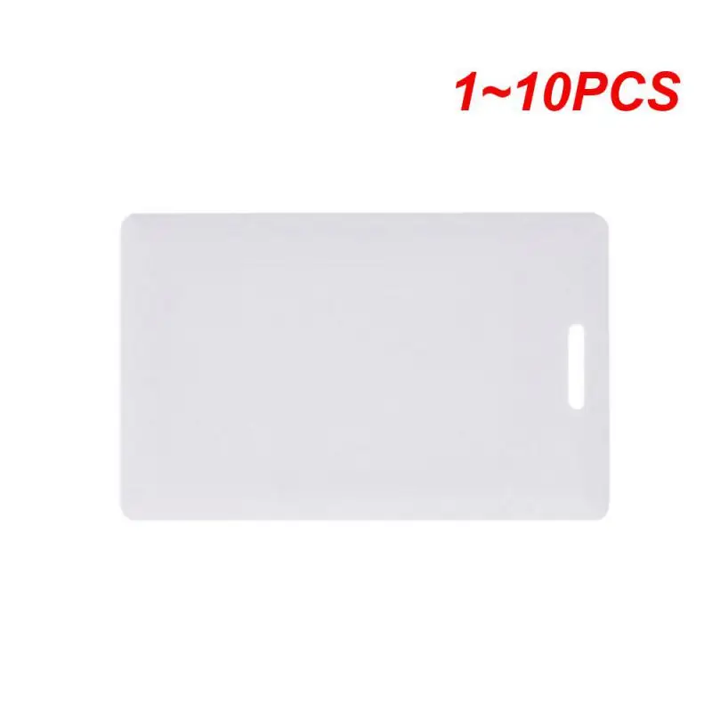 

1~10PCS 1/125Khz T5577 RFID Clamshell Proximity H-ID Thick Pure White Card 125khz PROX II Clamshell Card