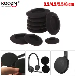 10pcs Foam Ear Pads Protection Thicken Sponge Replacement Cushions Covers Earphones for Headphones 35mm 45mm 55mm 60mm