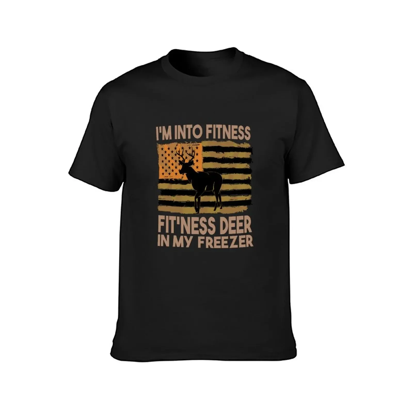 i'm into fitness fit'ness deer in my freezer T-Shirt custom shirt basketball graphic tees mens shirts graphic tee