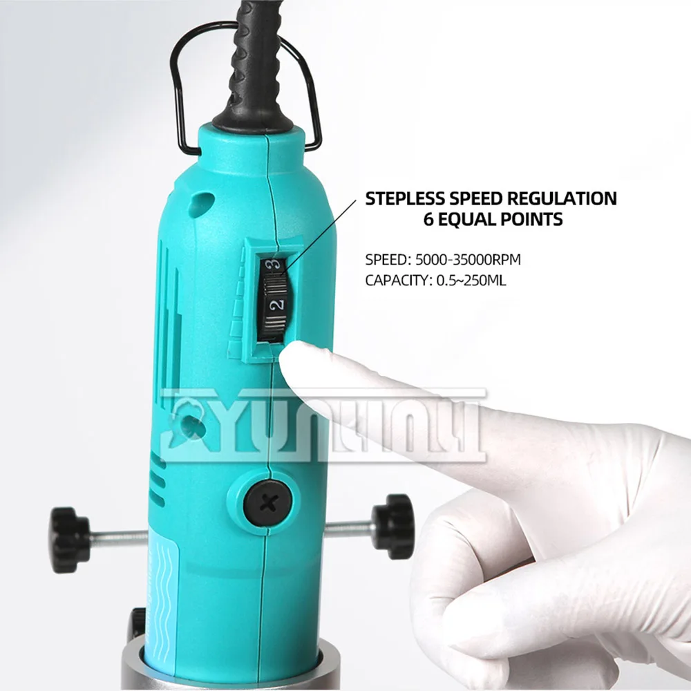 2-250ml Adjustable High Speed Homogenizer 35000RPM Mixer Laboratory Stirrer Laboratory Disperser Shearing Machine 2025 NEW