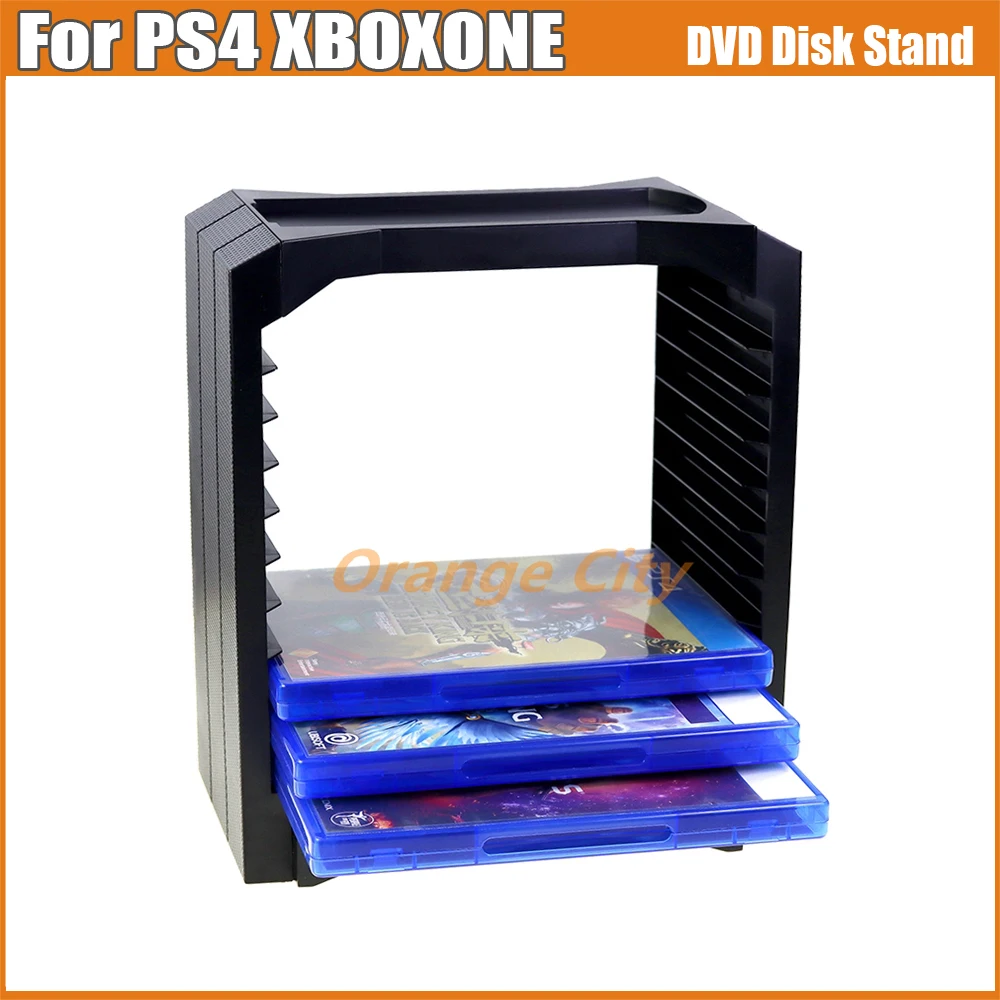 

Multi-Functional Game DVD Disk Storage Tower Stand For PS4 Xbox one Host Storage Rack