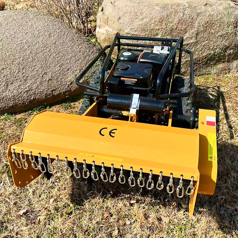 Customized Remote Mower Robot Grass Cutter Zero Turn Self-Propelled EURO V Emission Standards Lawn Care Technology