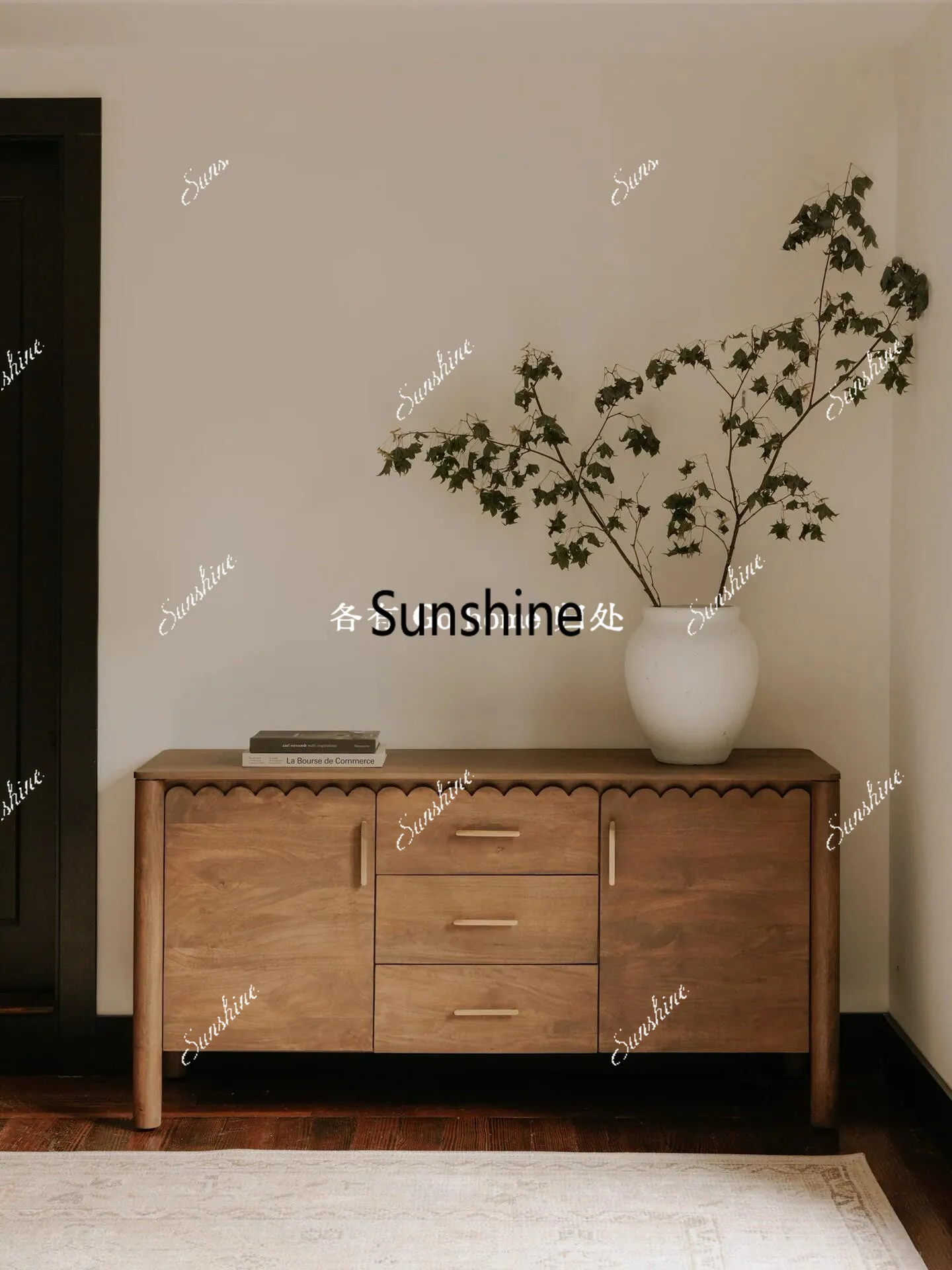 

French vintage style sideboard vintage high-end art locker