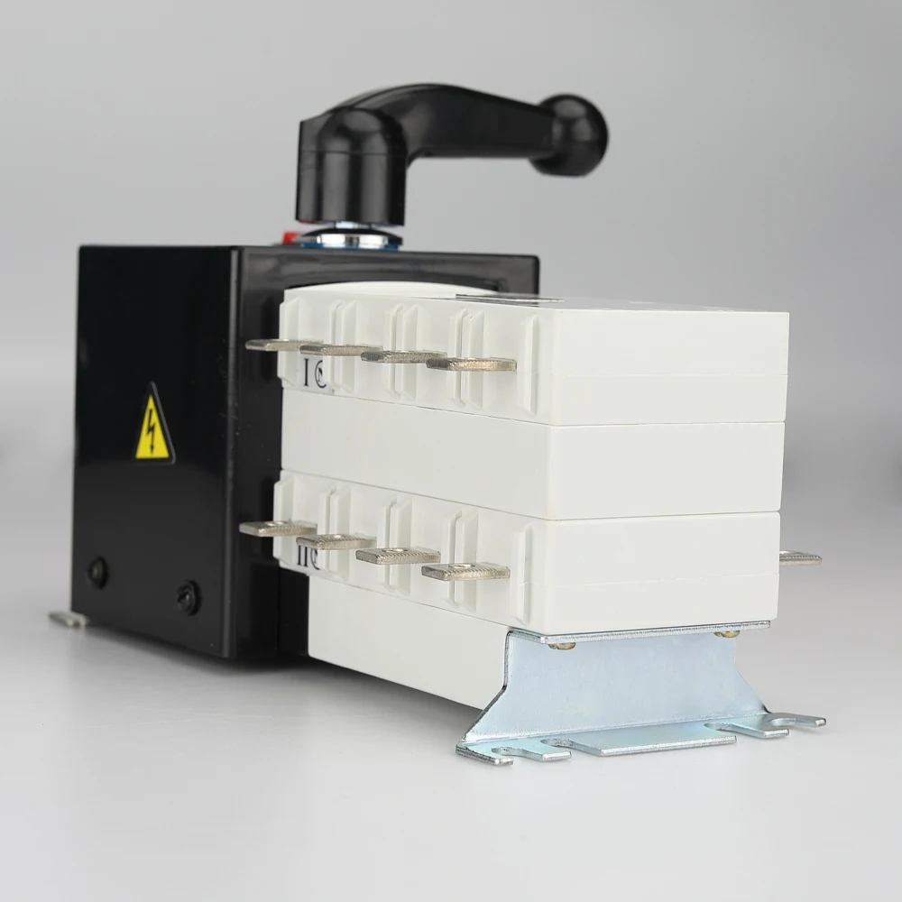 3P 4P 160A Automatic Transfer Switch PC Grade 400V 440V AC Dual Power Generator Changeover Switch Manual Auto ATS