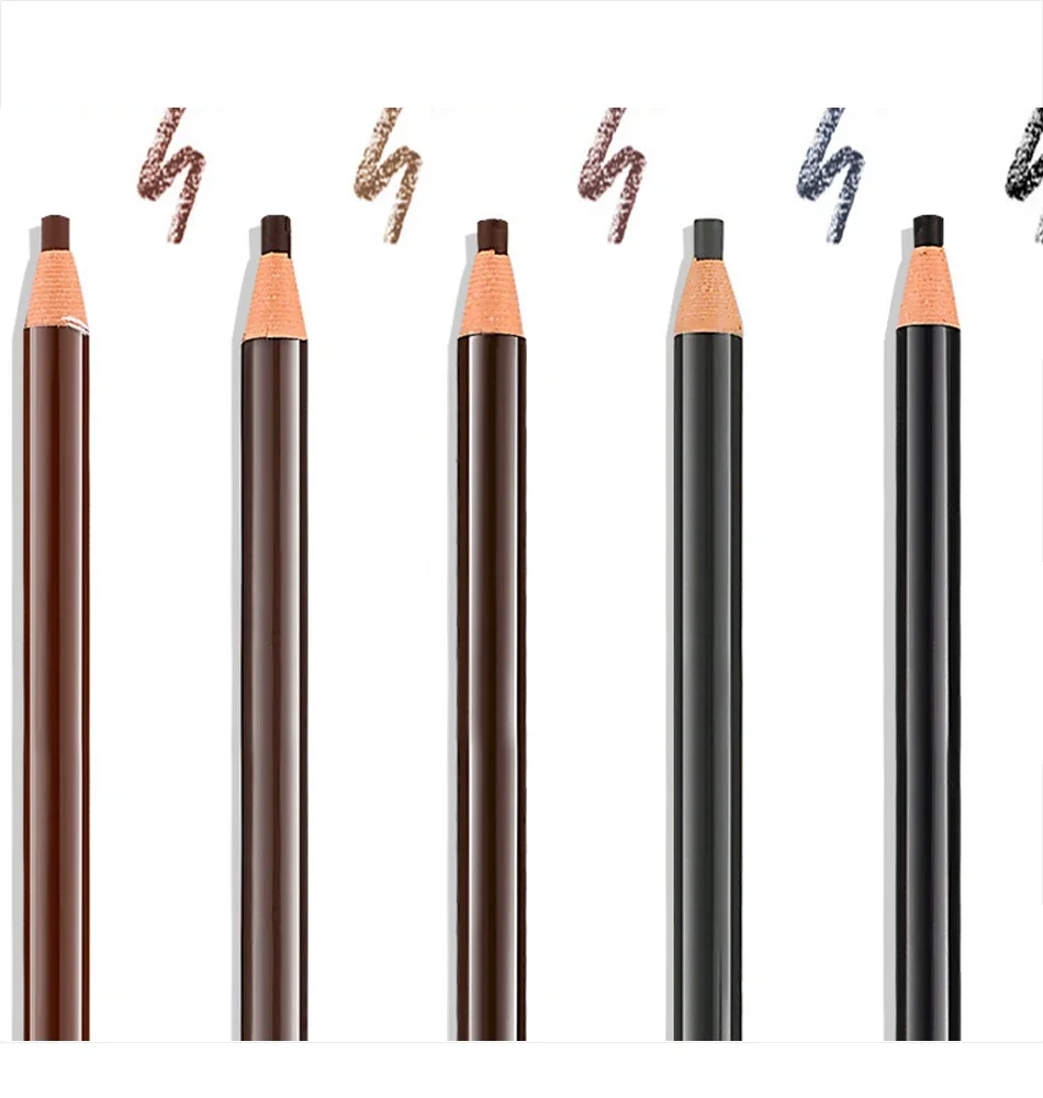 5 stücke Professionelle Microblading Bleistift Permanent Augenbraue Bleistift Tattoo Wasserdicht Kunst Tönung Make-Up Augenbraue Stift Enhancer Kosmetik – Detail 11
