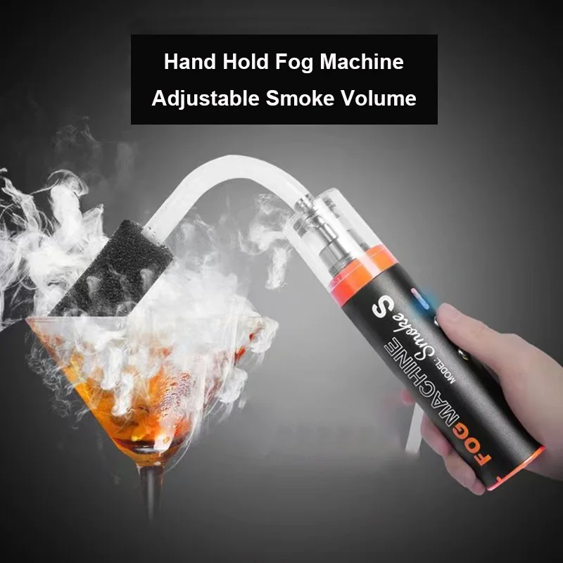 

Hand Held Smoke B/S/K/S MiNi 30W 40W Fog Machine, Dry Ice Smoke Effect, Short Video Filming, Stage Performance Atmosphere