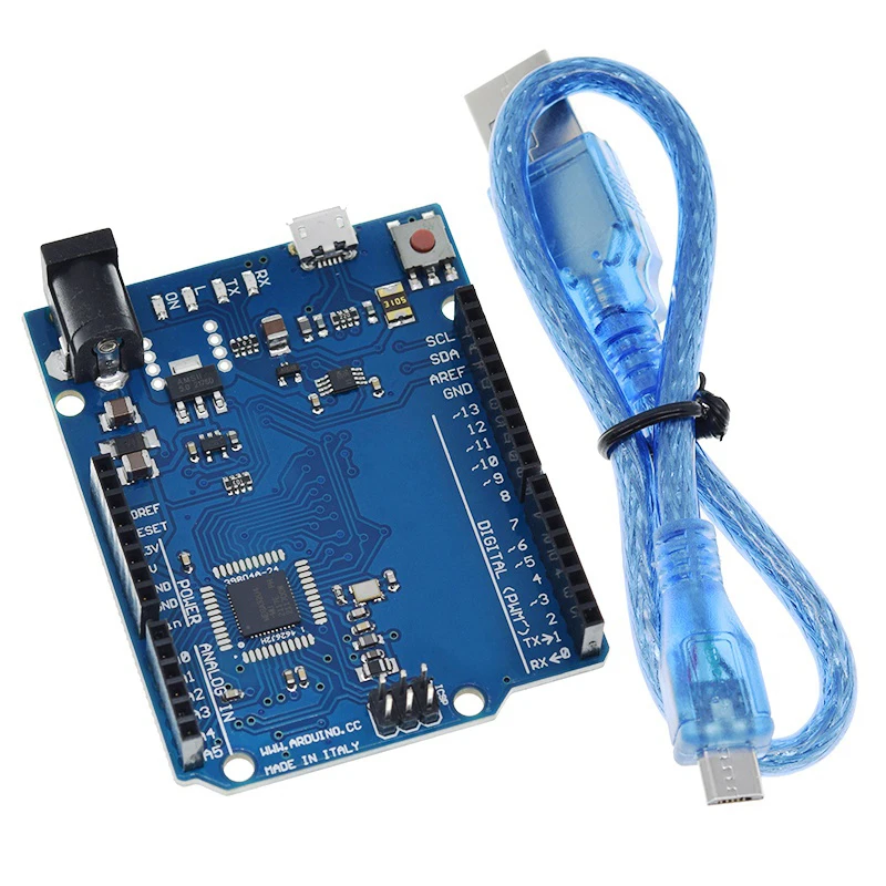 Leonardo R3 Microcontroller Atmega32u4 Development Board With USB Cable Compatible For rduino DIY Starter Kit