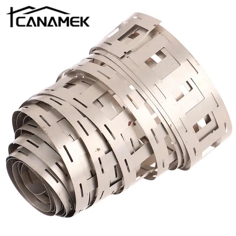 1PC 1M Nickel Strip 2P 0.15*27mm 0.12x27mm Nickel Strip For 18650 Lithium Battery Welding Tape High Purity Pure Nickel Belt