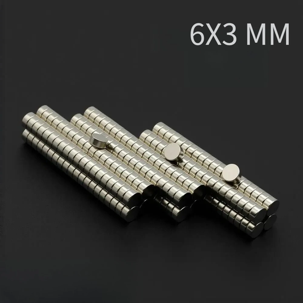 4x3 5x2 6x3MM Super Powerful Magnets Strong Disc Magnets for Fridge, DIY, Building, Scientific, Craft,Refrigerator Magnet