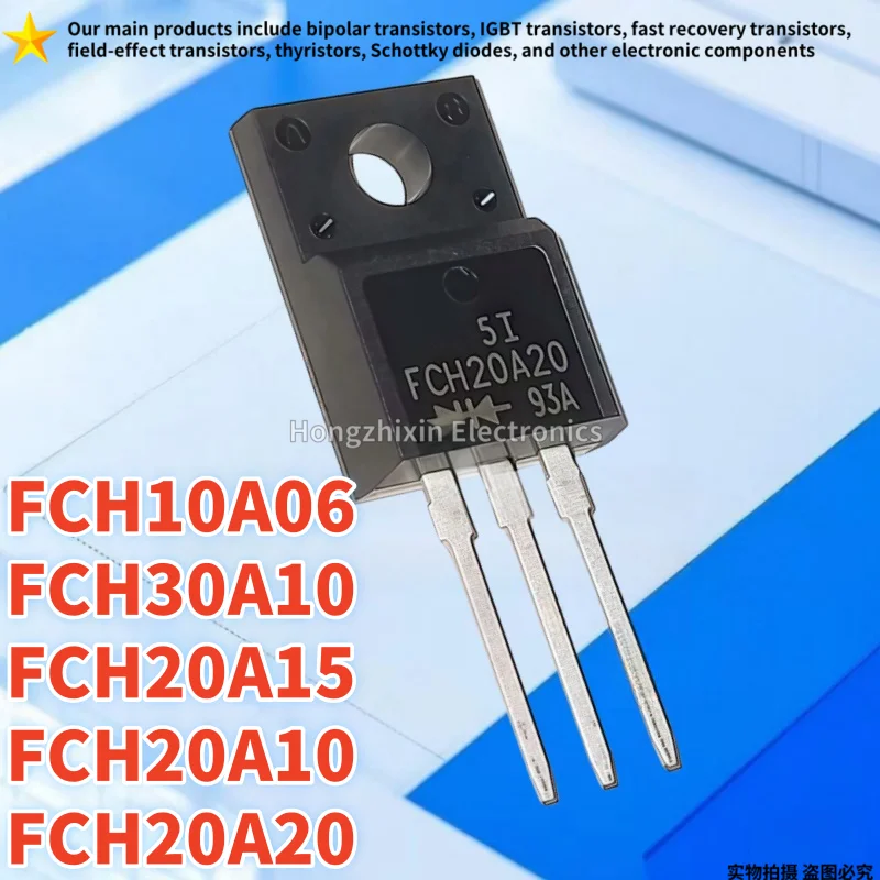 10PCS FCH30A10 TO-220F 30A10 FCH20A15 20A15 FCH20A20 20A20 FCH20A10 20A10 FCH10A06 10A06 MOS Field-Effect Transistor