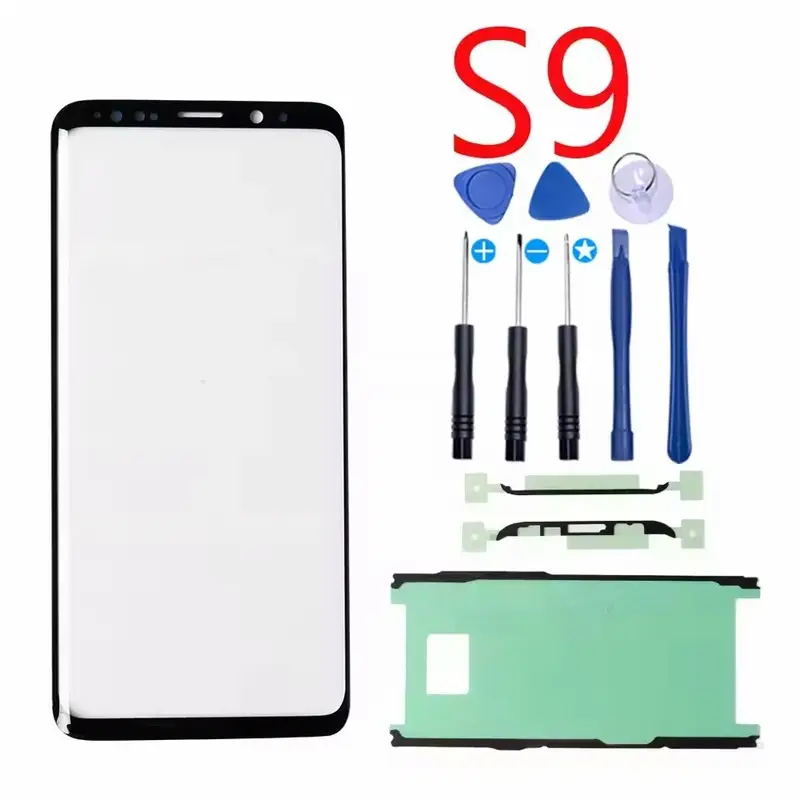 1Set New LCD Display Front Glass Outer External Touch Screen Lens Panel For Samsung Galaxy S8 S9 S10 Note 8 9 10 20 Plus Ultra - Image 7