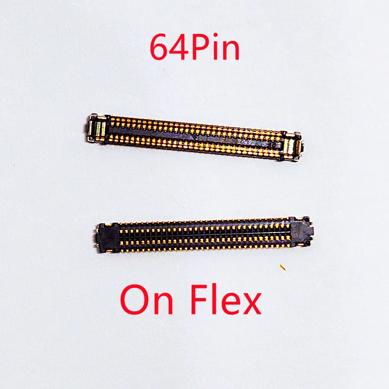 10Pcs LCD Display FPC Flex Connector For Samsung Galaxy S8 Plus S8Plus S8+ S9 S9 Plus Note 8 Screen Plug On Board 64pin