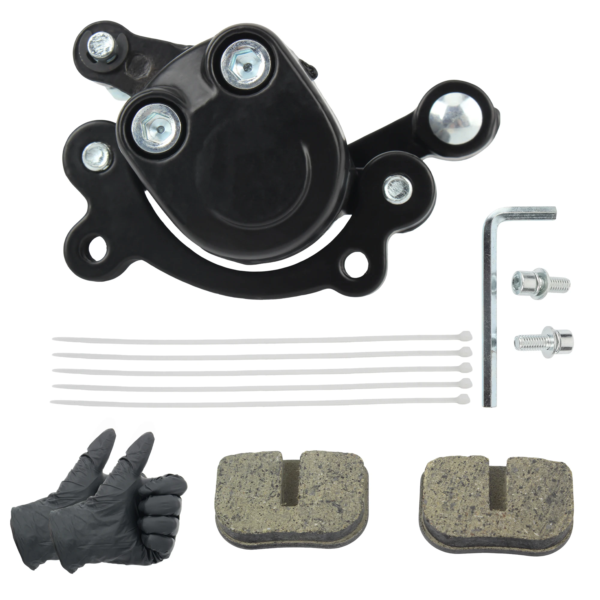AliExpress PowerMotor Motorcycle Front Rear Disc Brake Caliper Kit For 43cc 47cc 49cc ATV Quad Mini Motocross Pit Bike Scooter  Modified Accessories