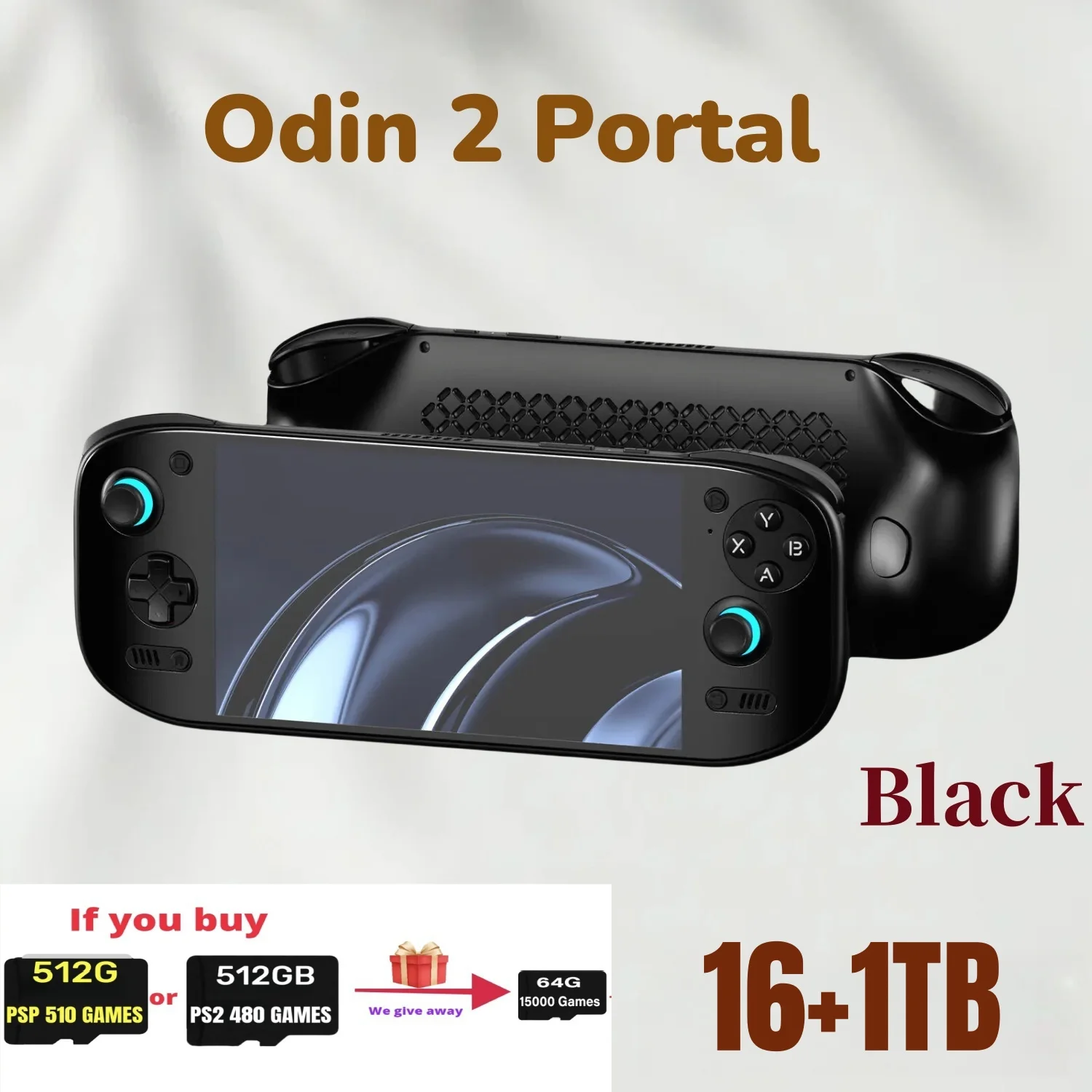 AYN Odin 2 Portal Handheld Game Console 7 Inch 120HZ Screen