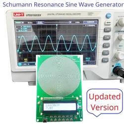 NEW! Efficien Adjustable 0.01HZ~100KHZ 7.83Hz Schumann Resonance Ultra-low Frequency Pulse wave Generator Audio Resonator