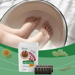 Foot Soak 10pcs Foot Bath Bag Foot Cleansing Soak Foot Spa Care Blood Relief Fatigue Muscles Promote Circulation Relaxation U9T6