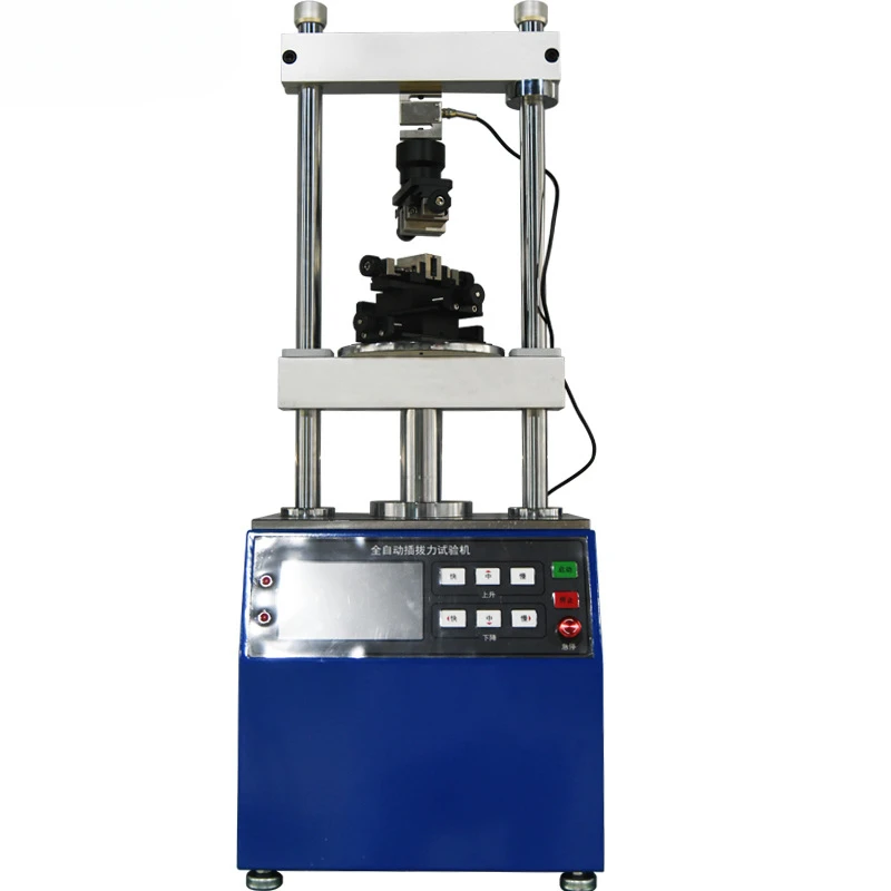 Elsm Fully Automatic Plug and Pull Force Test Machine Dual-Arm Shedding Reliability Button Insertion and Extraction Force Life